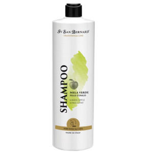Iv San Bernard Green Apple Shampoo mitrinošs šampūns garspalvainajiem suņiem, kaķiem 1000ml